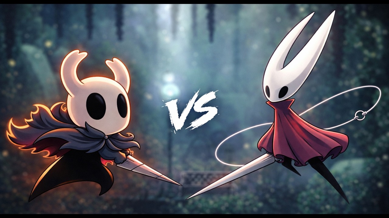 First encounter Hornet - Hollow Knight