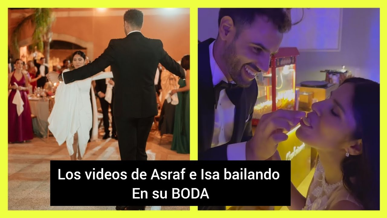 ❤️In&eacute;ditos videos de la boda de Isa Pantoja y Asraf Beno