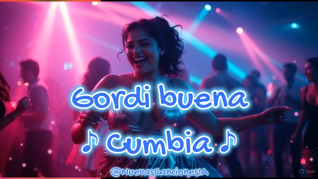 Gordi buena Cumbia #music Escrita y ambientada con IA Vs Escrita personalmente y ambientada con IA