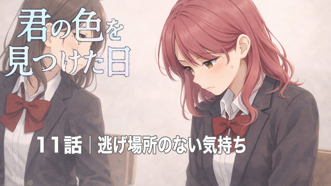 【君の色を見つけた日】11話「逃げ場のない気持ち」