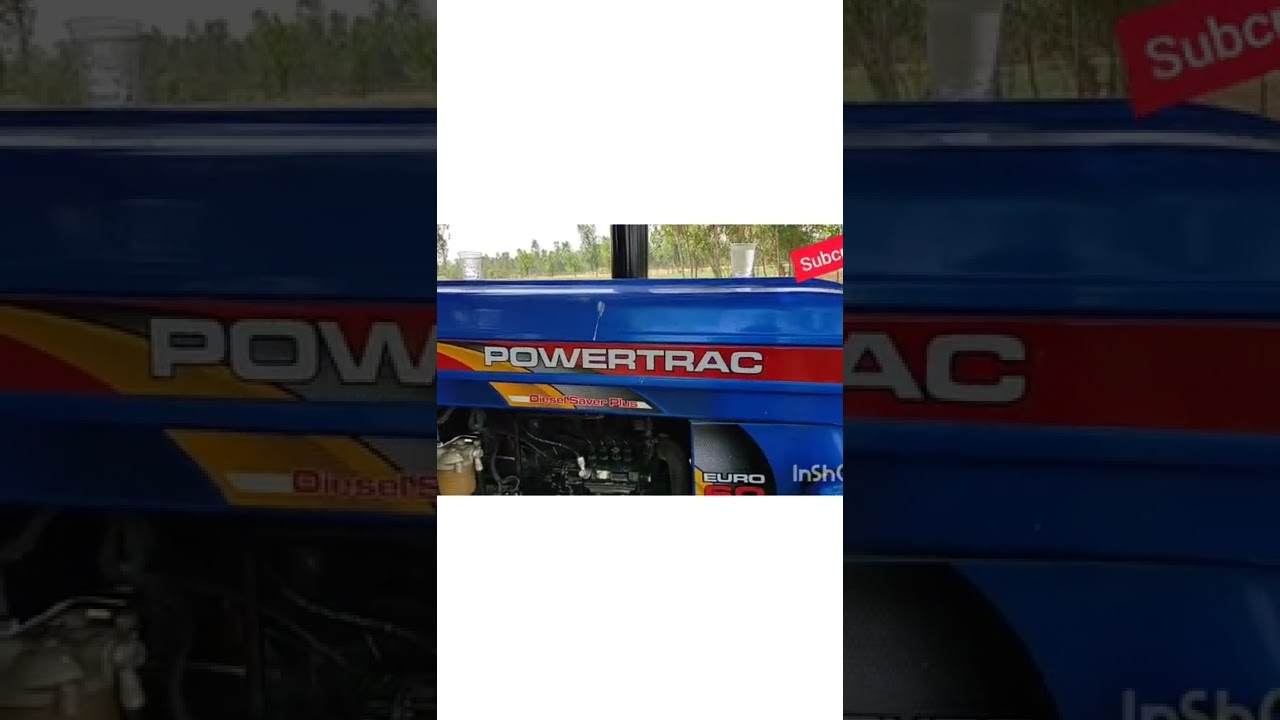 Powertrac euro 60 tractor vibration test