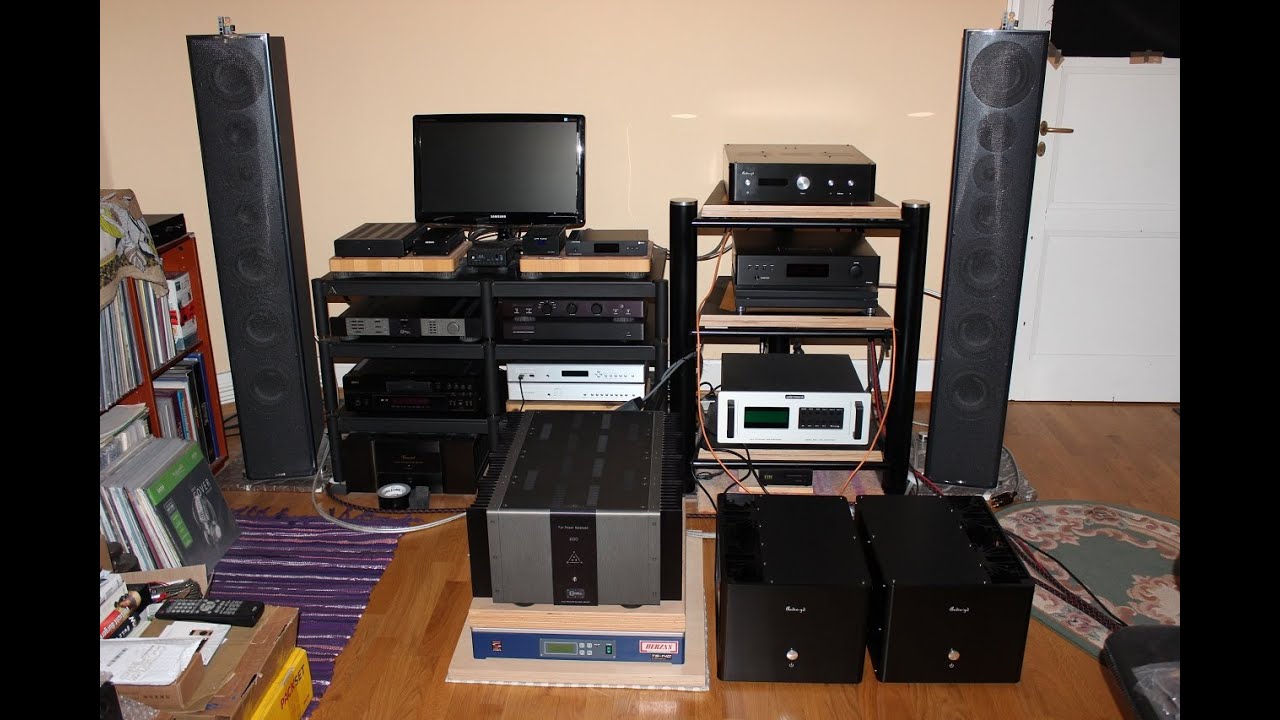 New old stuff in my system: Audio GD HE-1 Pre + Master 2H Mono Power Amps