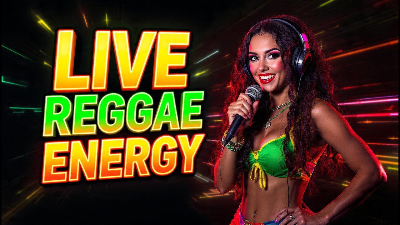 Island Roots Reggae LIVE 🌴 Feel-Good Caribbean Beats for Positive Energy