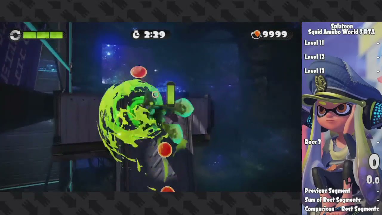 Splatoon Level 13 Squid Amiibo IL Speedrun in 