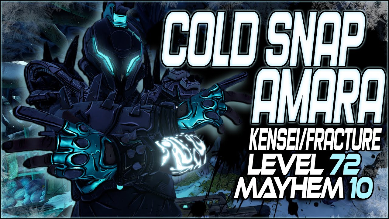 Cold Snap Amara - HIGHEST GUN DAMAGE Amara Build - Mayhem 10 Kensei Cryo Build Showcase & Guide