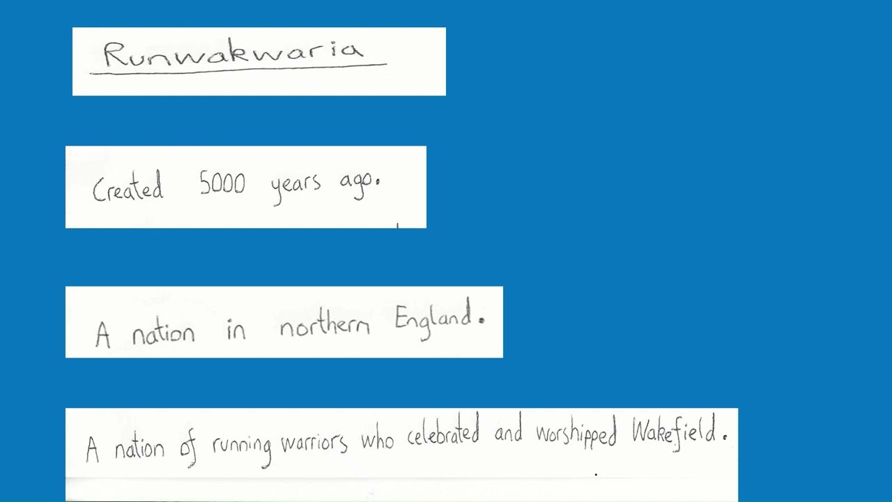 "Runwakwaria"  Fantasy History Book 2026 By James Cottam