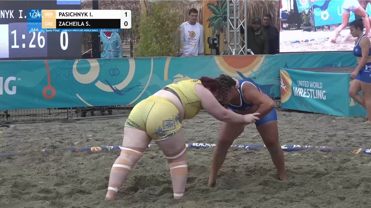 Iryna PASICHNYK (UKR) vs. Stefania ZACHEILA (GRE) • Semi Final • Women's BW +70Kg