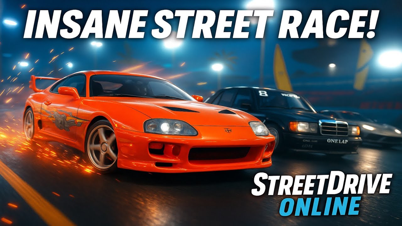 StreetDrive Online Gameplay &ndash; Crazy Drift Challenge!