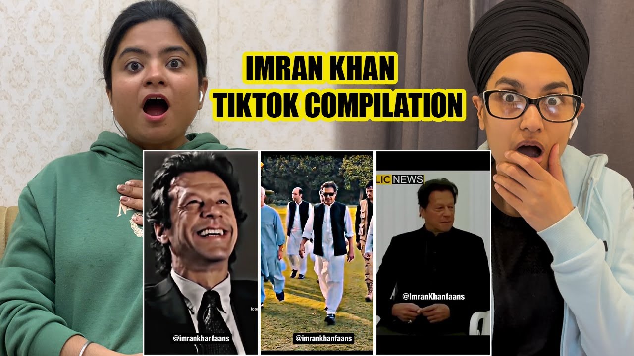 Indian Reacts To Imran Khan Tiktok Compilation| PTI