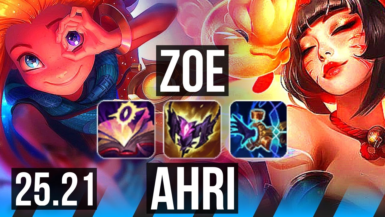 ZOE vs AHRI (MID) | 16/1/16, Legendary, 47k DMG | EUW Master | 25.21