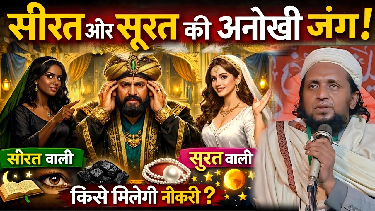 सीरत vs सूरत — असली कामयाबी किसमें? दिल हिला देने वाला बयान? Mufti Sadun Najeeb