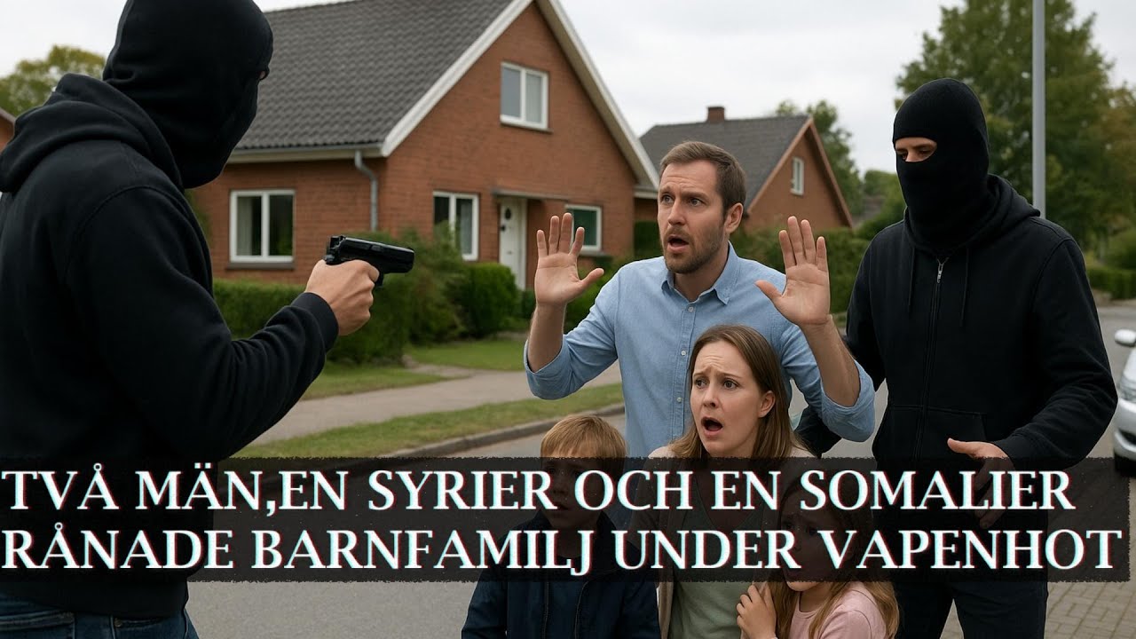 TV&Aring; M&Auml;N,EN SYRIER OCH EN SOMALIER-R&Aring;NADE BARNFAMILJ UNDER VAPENHOT l HELA R&Auml;TTEG&Aring;NGEN