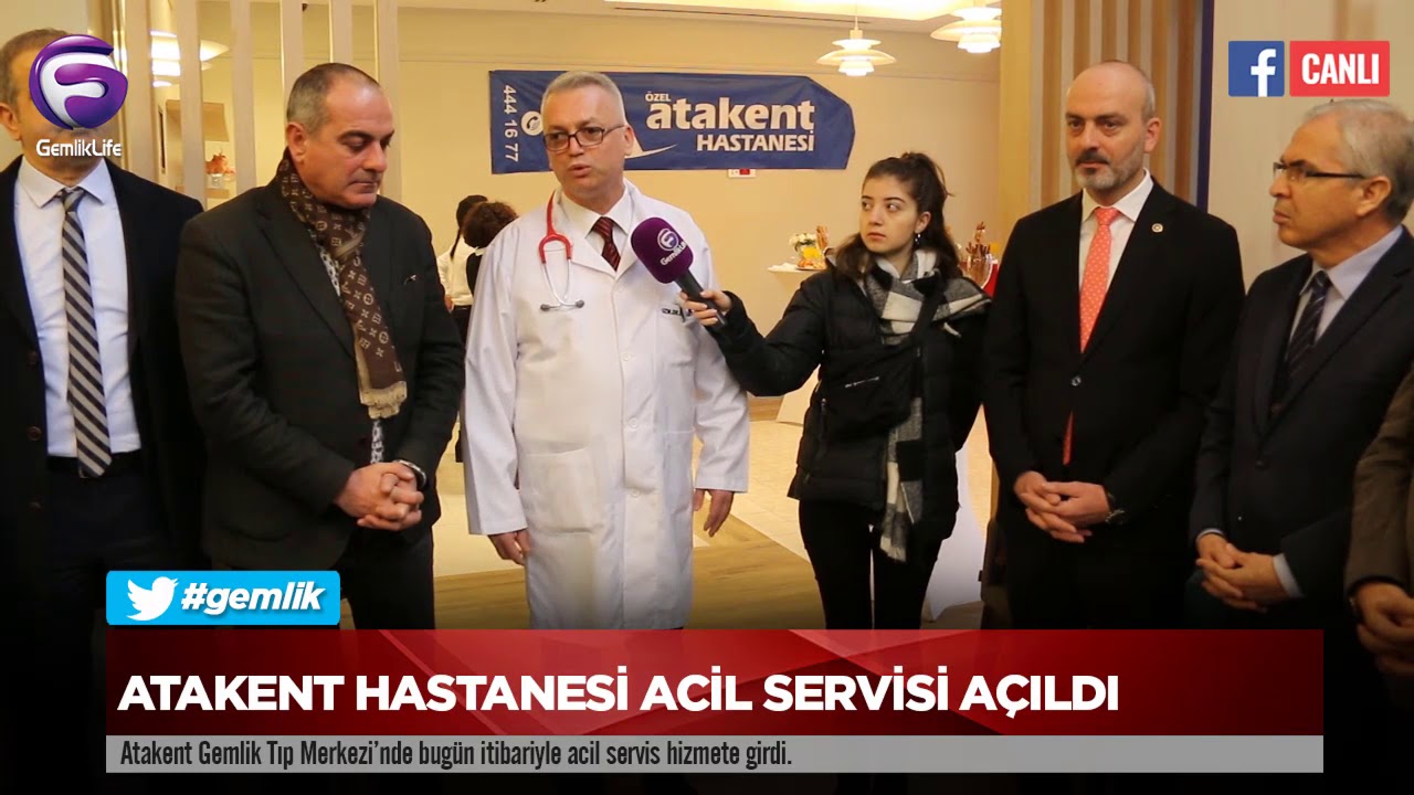 Gemlik Atakent Hastanesi Acil Servisi Açıldı
