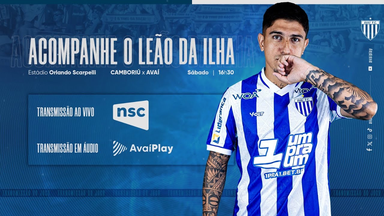 AVAÍ PLAY | Camboriú x AVAÍ | Campeonato Catarinense 2026