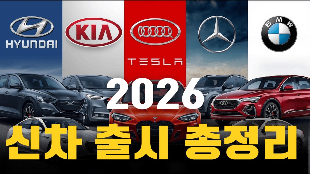 2026 신차 출시 총정리&hellip; 