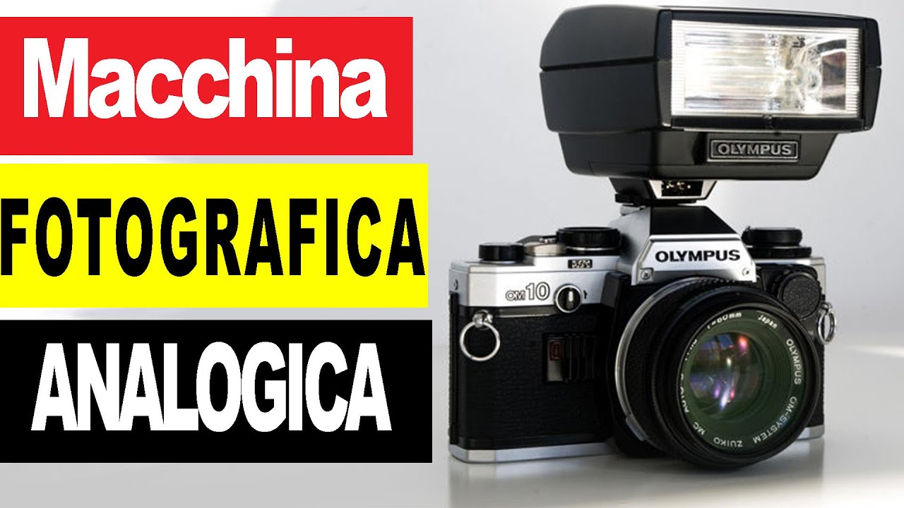 Macchina Fotografica Analogica Con Rullino Come funziona? Pt 1