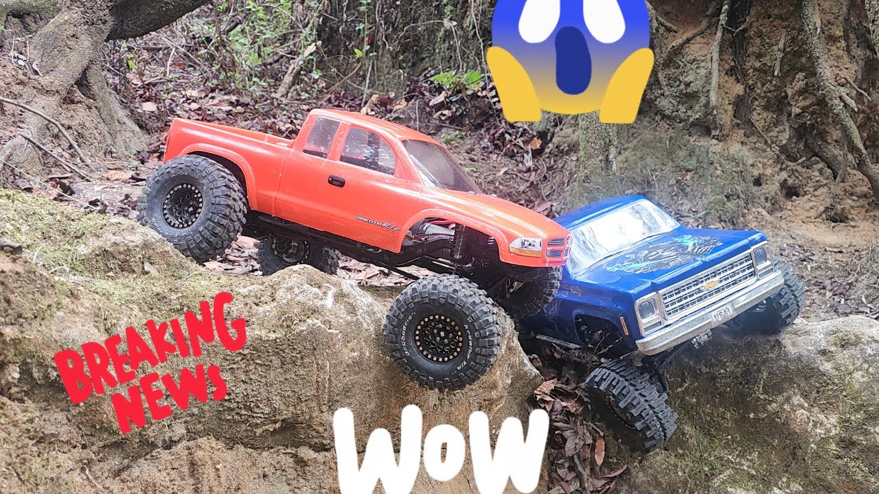 Fully built traxxas trx4 out on the rocks can it crawl? #amazon #terminator #rccar #trending 