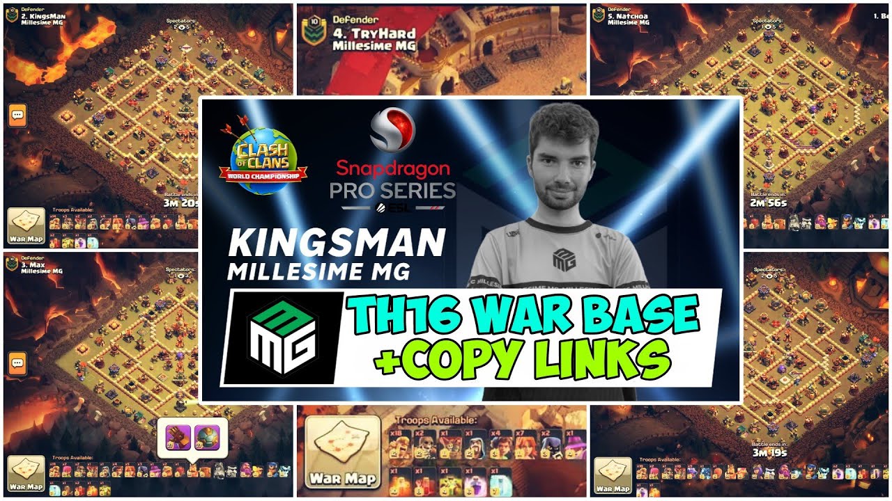 Top 5 Unbeatable Th16 War Bases Top 5 Pro-Level Th16 War Bases |  Don’t Miss Out