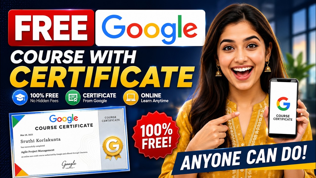 Google Launched - FREE Certification Courses 2026 🔥 | Learn in-demand Skills 