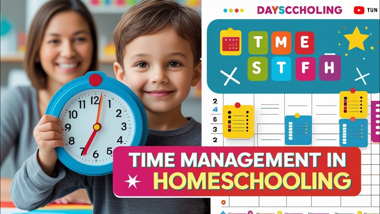 How to Teach Time Management in Homeschooling | Productive Kids Routine