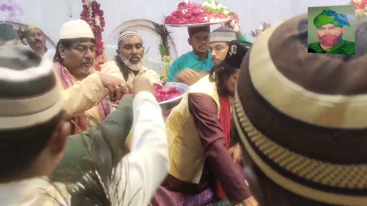 Chadar poshi Hazrat Sheikh Sufi Nazar Mohammad Chishti Nizami Astana Hussain Ganj