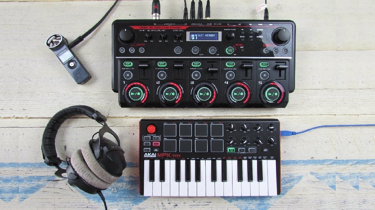 The Night | Live looping (Boss RC-505, Akai MPK MiniII)