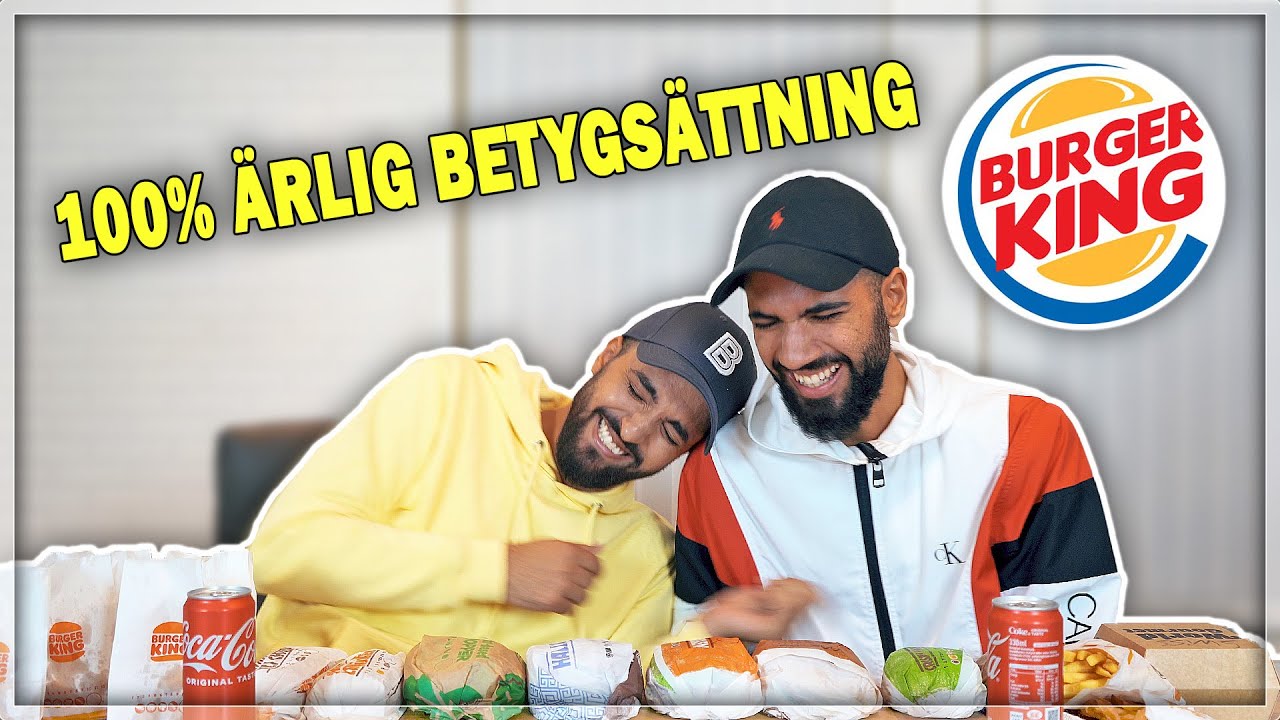 BETYGS&Auml;TTER BURGER KINGS MENY - 100% &Auml;RLIG