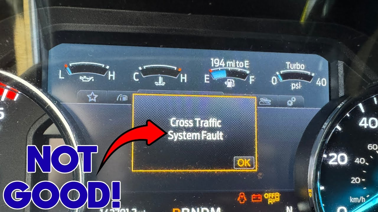 2021 F-250 Superduty Blind Spot Errors - U023A Code!