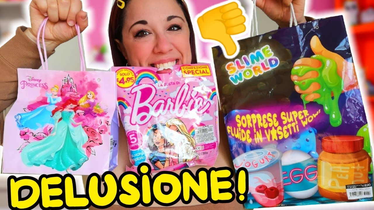 Che DELUSIONE! Apro BUSTE MISTERIOSE edicola! anche con LO SLIME