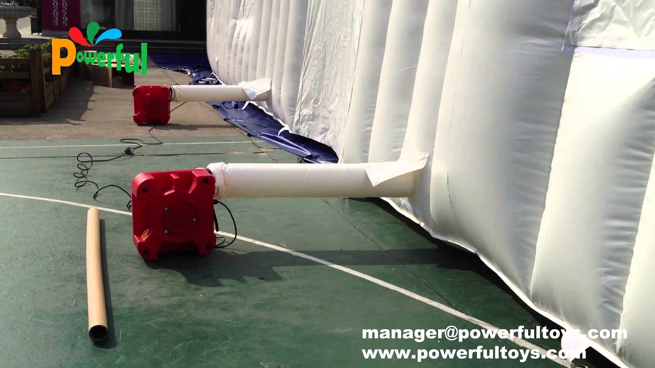 Giant inflatable party tent.