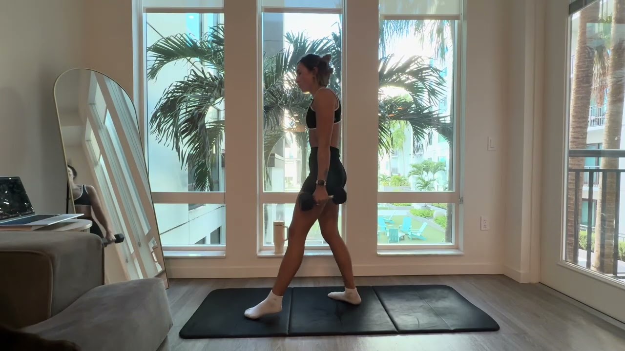 40 min Power / Dumbbell workout 