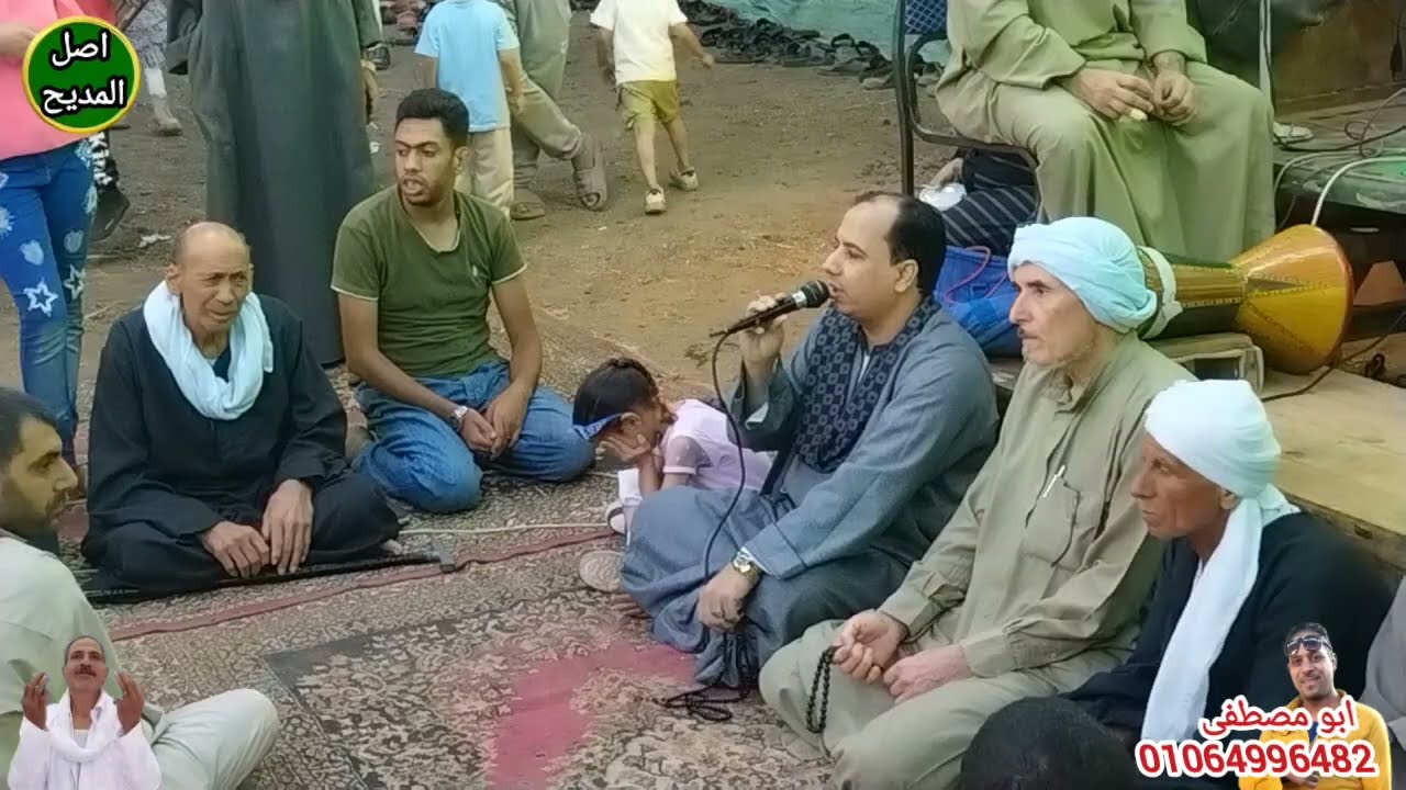 المتالق دائما الشيخ احمد عكاشه في ليله الحاج محمد ابو هيثم 