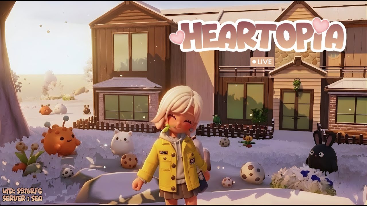 Heartopia | 3rd Live | Daily Quests & Home Improvements 🌿