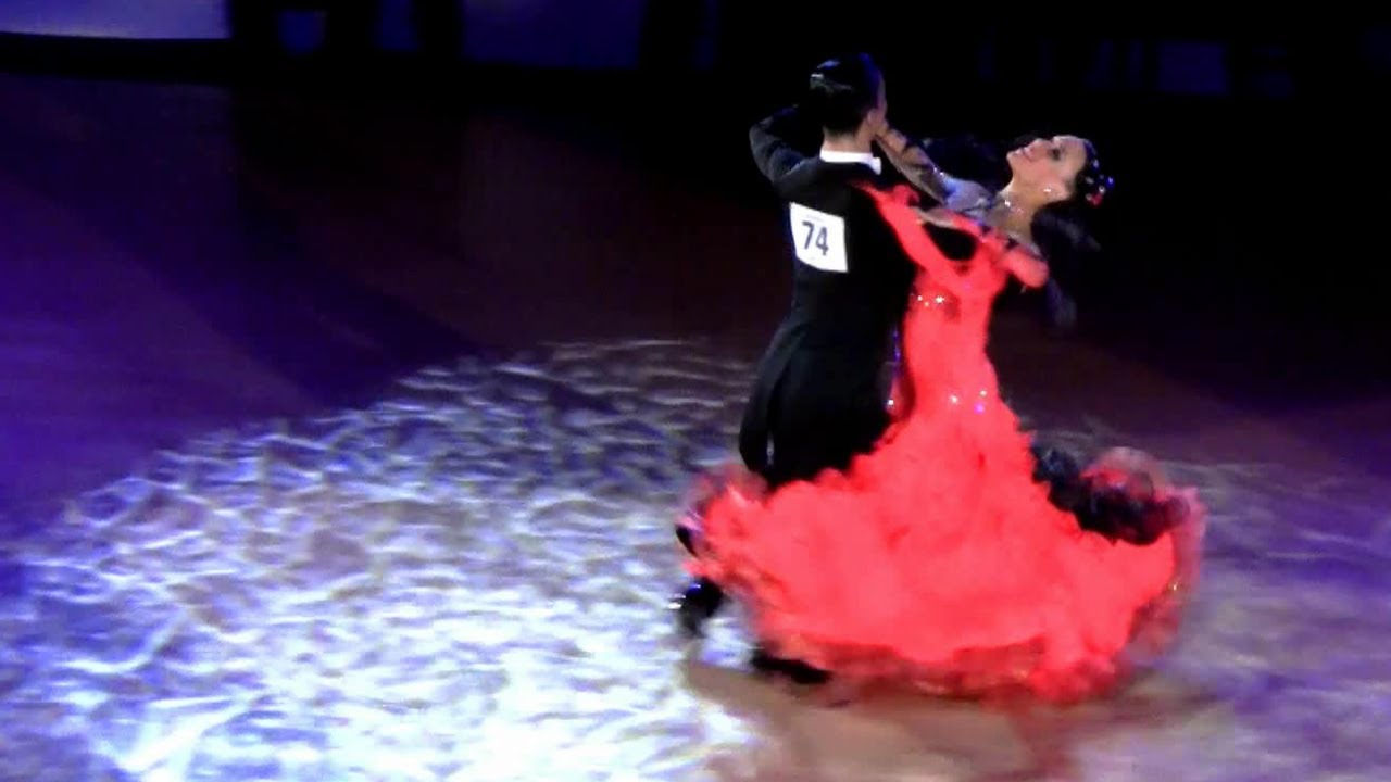 David Odstrcil - Tara Bohak, Brno Open 2012, WDSF int. open standard, final - solo slowfox