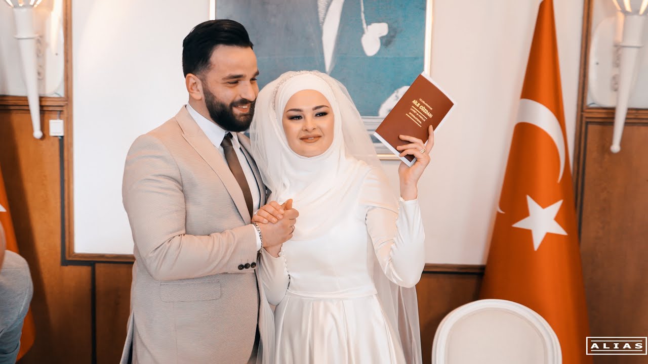 Burcu & Kaan Standesamt/Nikah 👰🏽🤵🏽| ALIAS