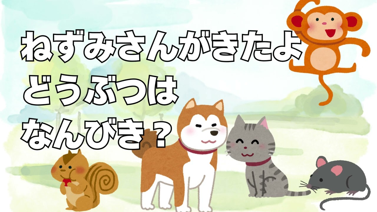 どうぶつかぞえよう 、１、２、３、４、５【読み聞かせ学習絵本 未就学児～小学校低学年向け】