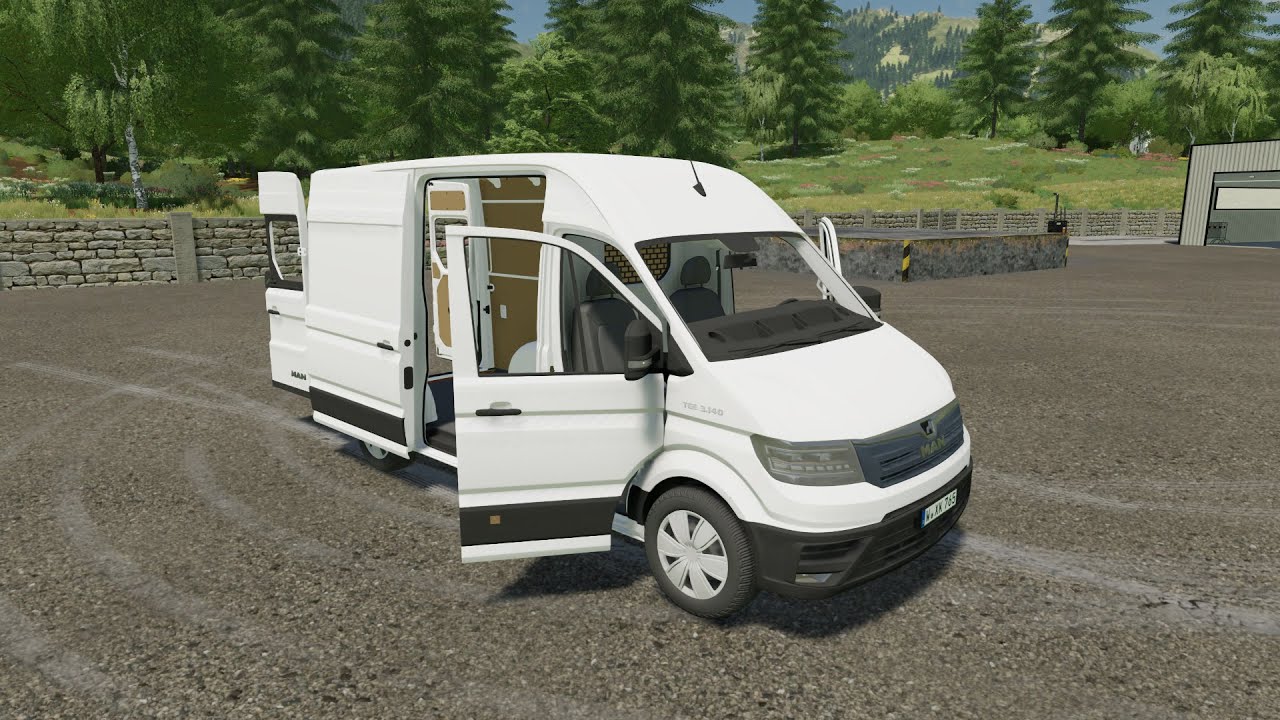 FS22 Volkswagen Crafter / MAN TGE Farming Simulator 22 Mods