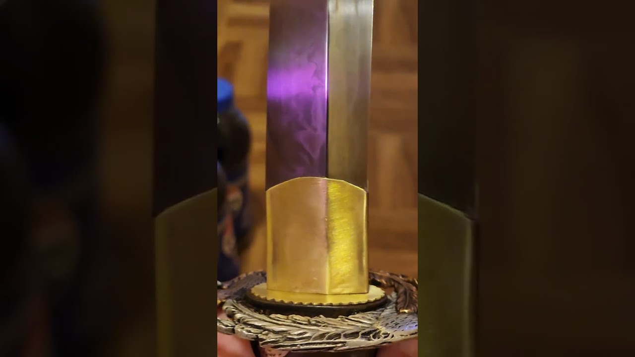 Close Ups of the Phoenix Armory Gemini Series Katana (Moroha Zukuri) from RVA Katana