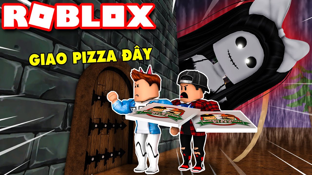 Roblox | BỊ GÁI QUỶ ĐẶT ĐỒ ĂN DỤ SHIPPER KIA VAMY ĐẾN ĐỂ ĂN THỊT - ESCAPE Little Crazy's Tower | KiA