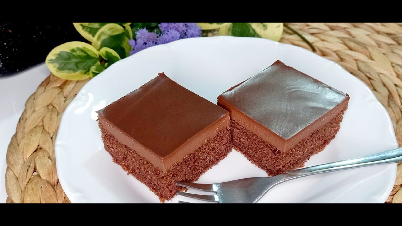 Brz,jednostavan i najbolji čokoladni kolač-BEČKE KOCKE-Quick, simple and the best chocolate cake