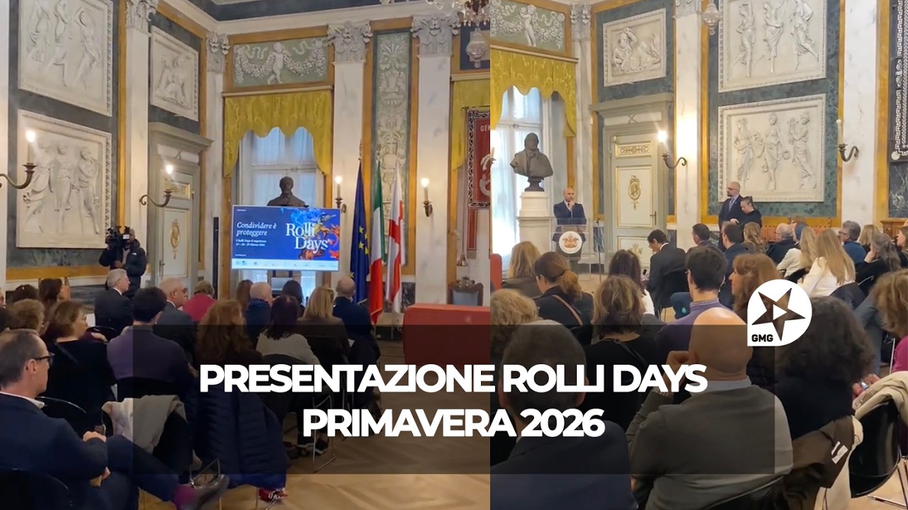 Presentazione dei Rolli Days di primavera 2026: l'edizione che celebra il ventennale UNESCO