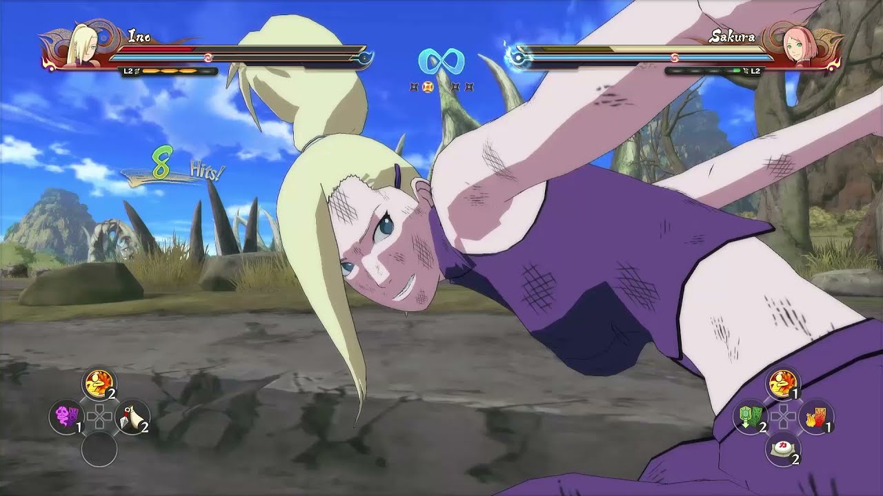 Adult Ino vs Adult Sakura