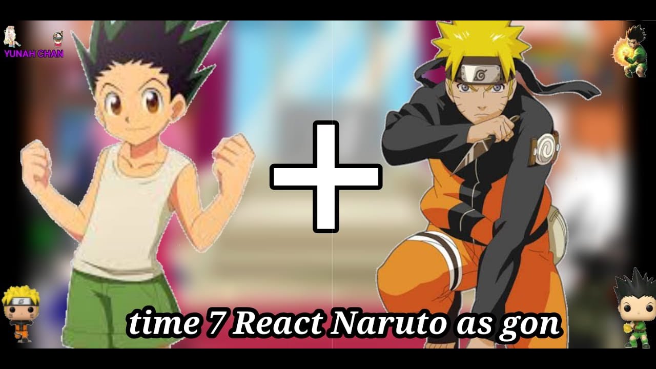 Time 7 react rap do gon M4rkim (Naruto as gon) Hunter×Hunter e Naruto gc