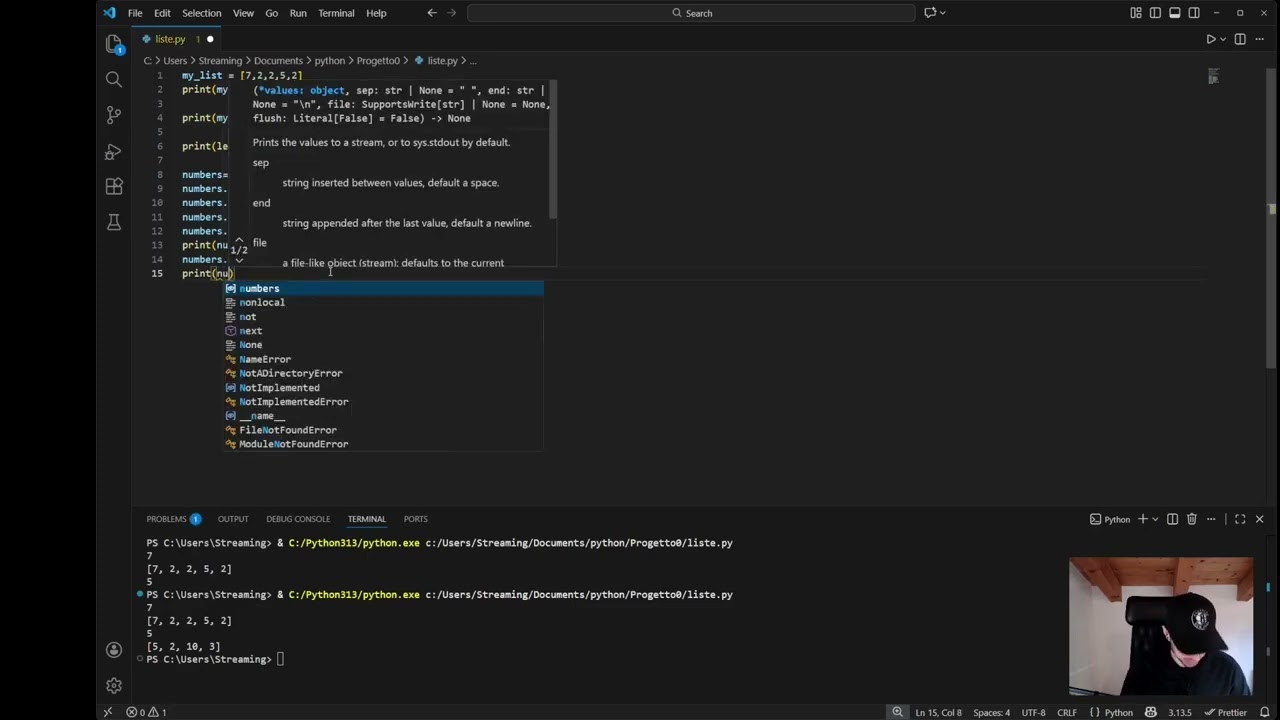 Liste in Python