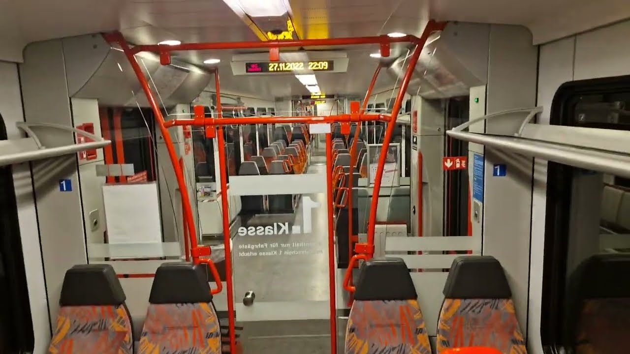 Mitfahrt HLB RE98 Treysa nach Marburg bahnhof 27.11.2022 Sonntag