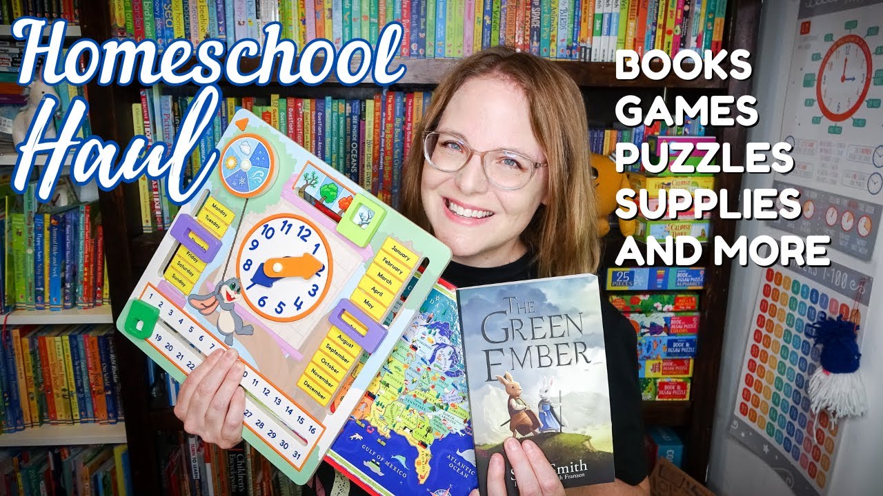 Homeschool Haul Books Games Supplies and More | SimplyFun
