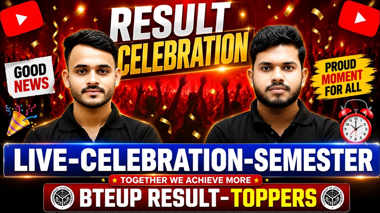 🔴 LIVE BTEUP RESULT CELEBRATION 2026 🎉| 1ST, 2ND & 3RD YEAR POLYTECHNIC TOPPERS🏆| SEMESTER POINT