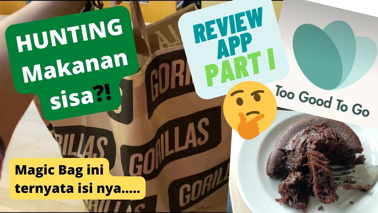 Makan dari sisaan Restoran di Jerman | Testing APP TO GOOD TO GO in a Week | Part I #hidupdijerman