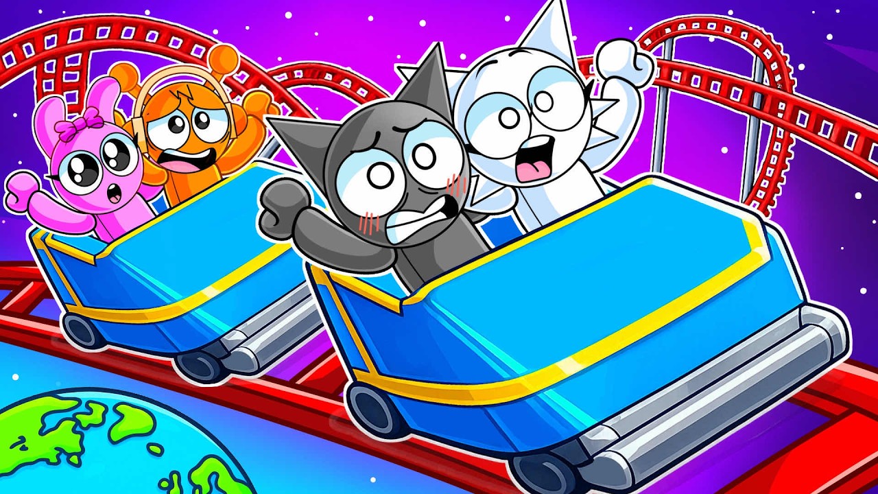 SPRUNKI SQUAD VS HIGHEST Roller Coaster on Roblox