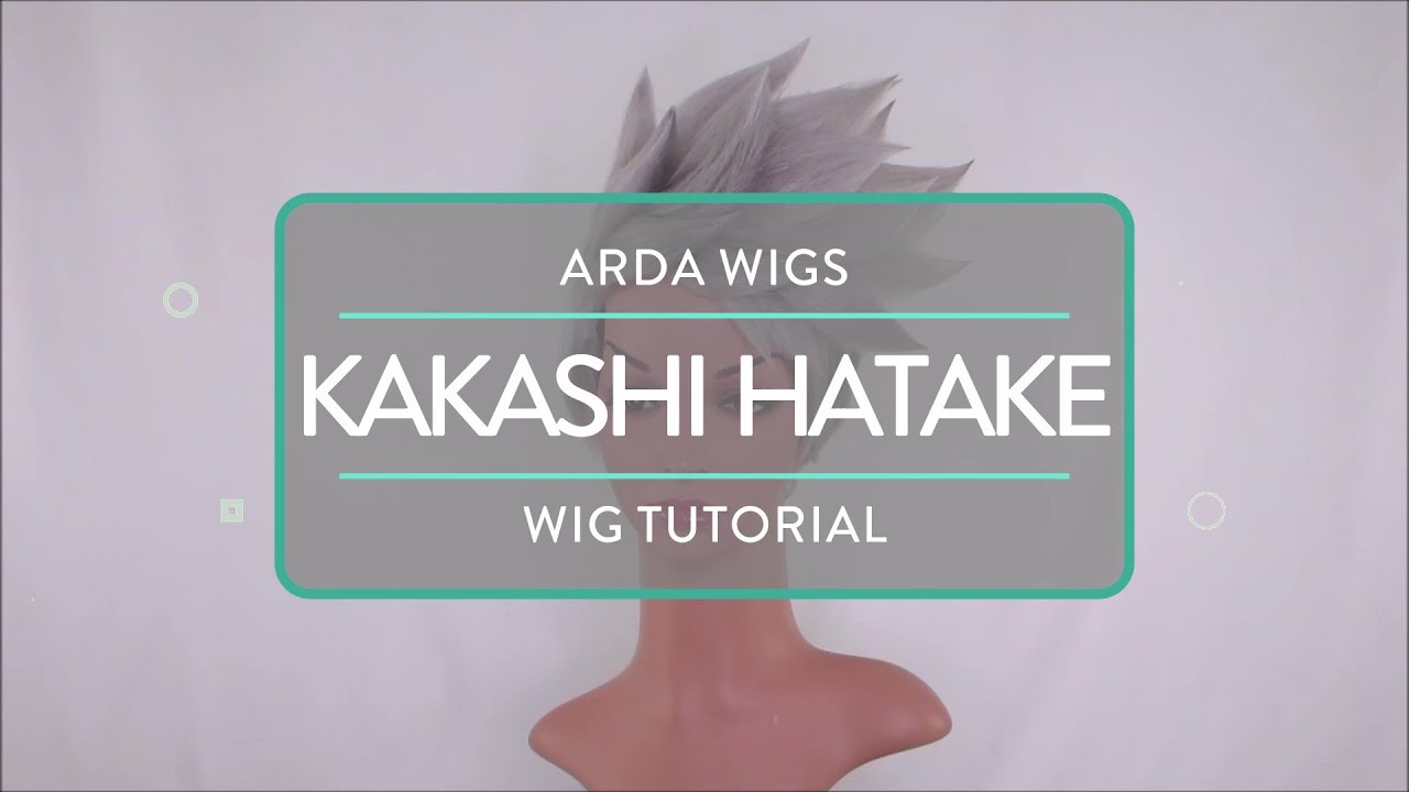 Kakashi Hatake Wig Tutorial